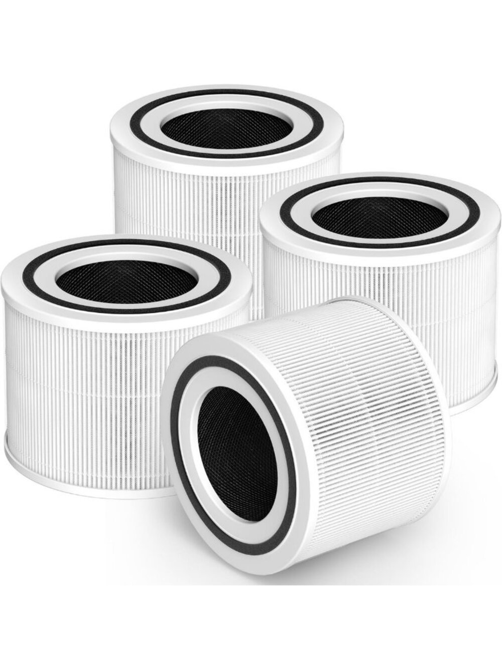 4-Pack Replacement Air Purifier Filters for Clean, Fresh Indoor Air Quality